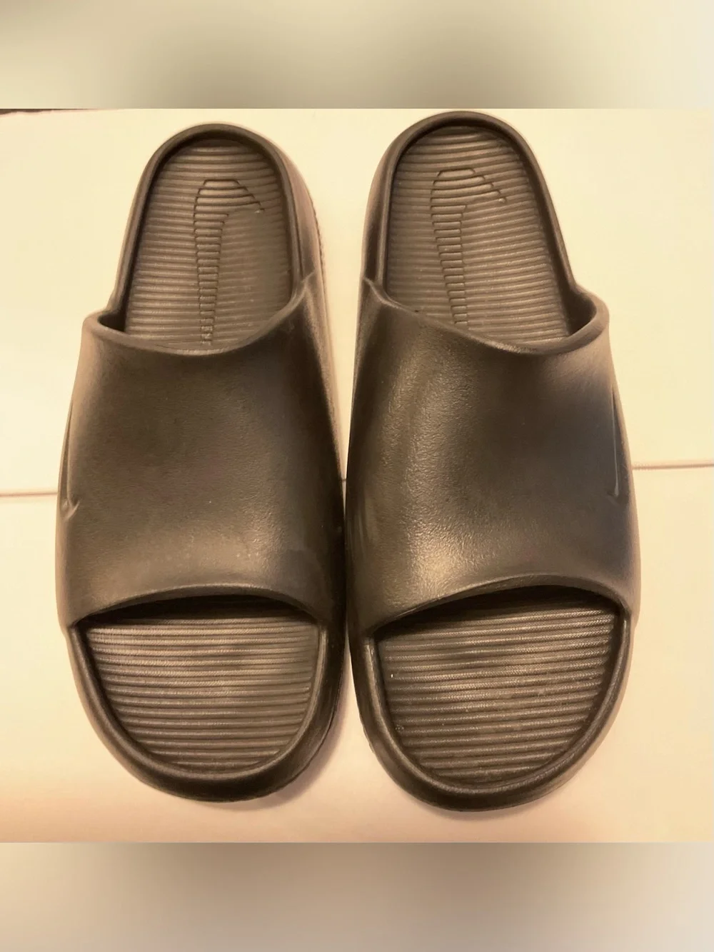NWOT- Nike Calm Men’s Black Slide Sandals Sz 8